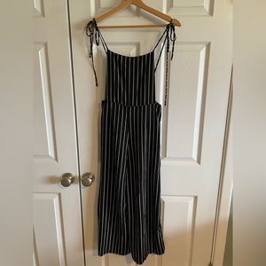 Striped jumpsuit